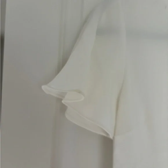 Sandro Elegant White Blouse - Picture 8 of 15